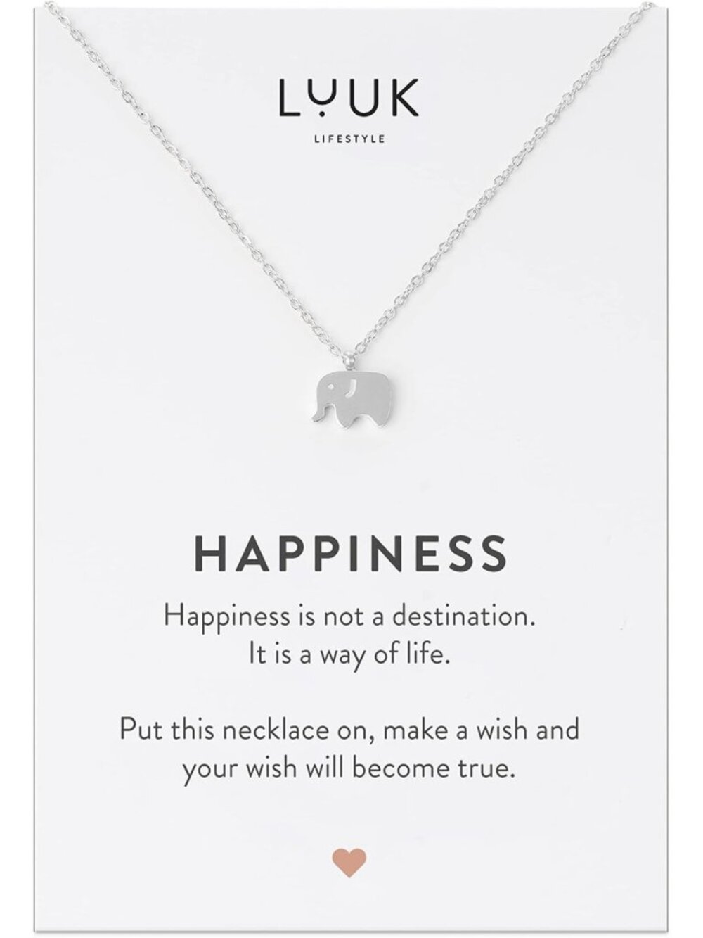 Minimalist Stainless Steel Charm Necklaces - Silver, Gold & Rose Gold Options